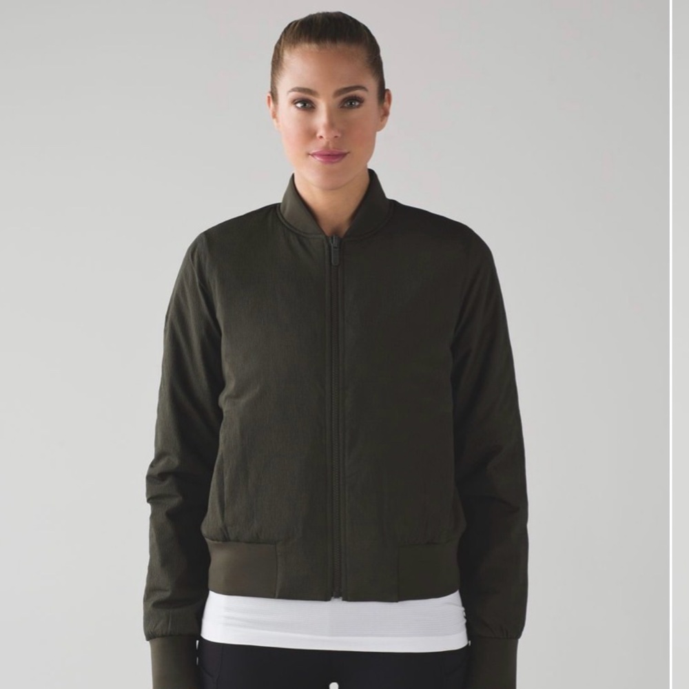 Lululemon Nonstop Reversible Bomber Jacket